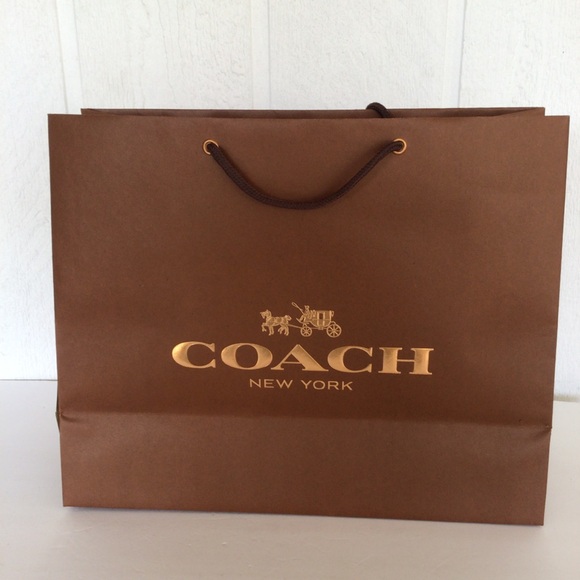COACH NEW YORK LARGE SHOPPING BAG TOTE - Picture 3 of 10
